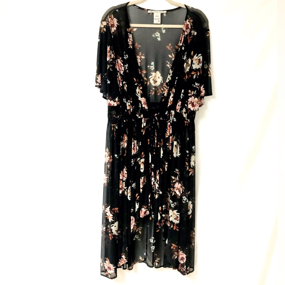 🎉Plus Size Sheer Duster🎉